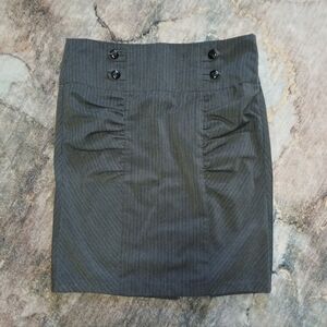 Elegant Gray Women's Skirt